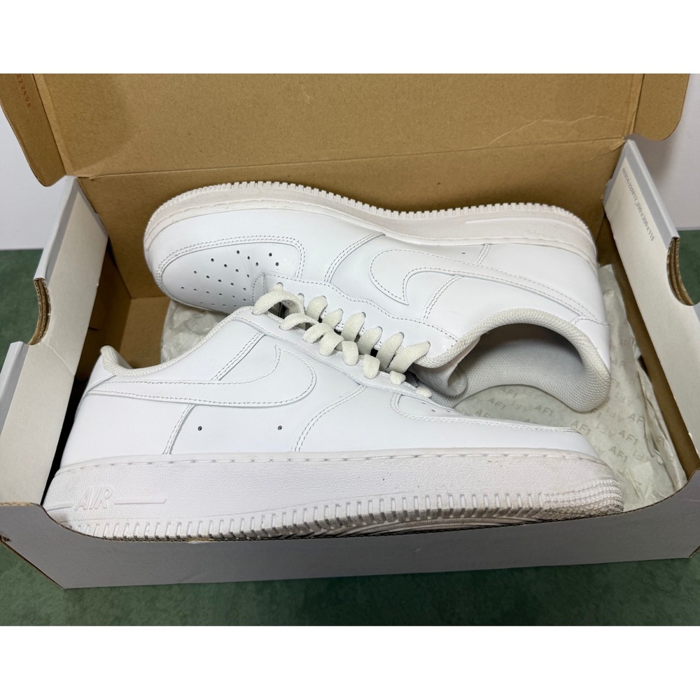 Nike Air Force 1 Low 07 White White CW2288-111 Mens Size 8.5 Sneakers